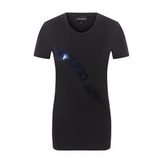 Хлопковая футболка Emporio Armani