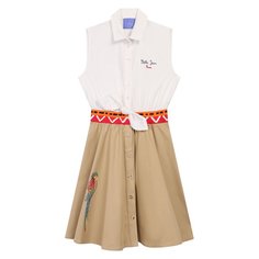Хлопковое платье Stella Jean Kids