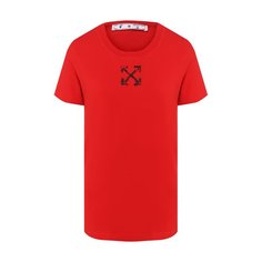 Хлопковая футболка Off-White