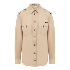 Хлопковая рубашка Dolce & Gabbana