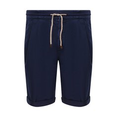 Шорты изо льна и хлопка Brunello Cucinelli