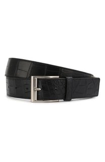 Ремень из кожи аллигатора Bottega Veneta