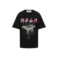 Хлопковая футболка MSGM