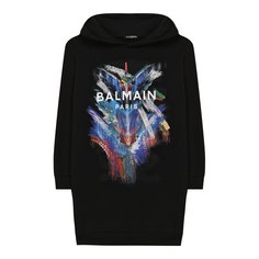 Хлопковое платье Balmain