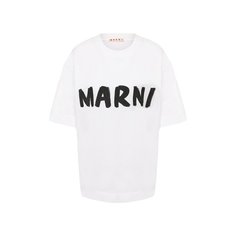 Хлопковая футболка Marni