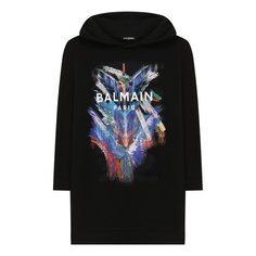 Хлопковое платье Balmain
