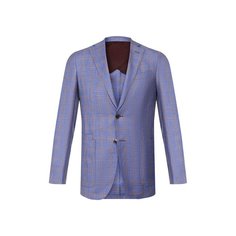 Пиджак из смеси шерсти и шелка Luciano Barbera