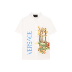 Хлопковая рубашка Versace