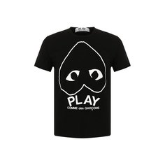 Хлопковая футболка Comme des Garcons Play