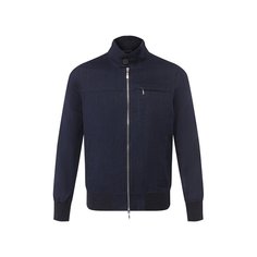 Бомбер из смеси хлопка и льна Capobianco