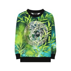 Хлопковый свитшот Versace