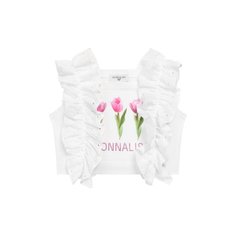 Хлопковый топ Monnalisa
