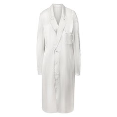 Пальто из вискозы Yohji Yamamoto