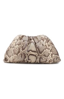 Клатч Pouch из кожи питона Bottega Veneta