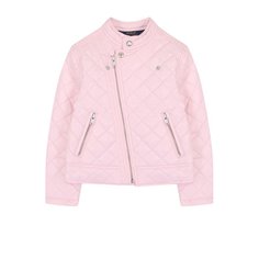 Стеганая куртка с косой молнией и воротником-стойкой Polo Ralph Lauren