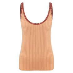 Майка из смеси шелка и хлопка Chloé Chloe