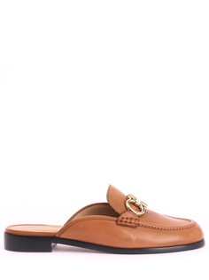 Кожаные мюли Gancini Salvatore Ferragamo