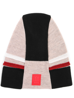Шапка в стиле колор-блок Off White