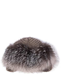 Кашемировая шапка с мехом Inverni