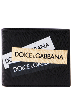 Портмоне кожаное с принтом BP2463 AZ908 8V038 Dolce & Gabbana