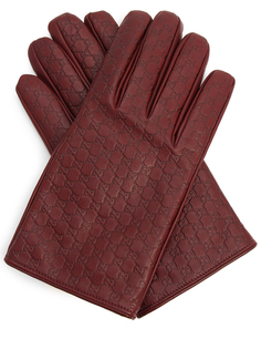 Перчатки кожаные Gucci