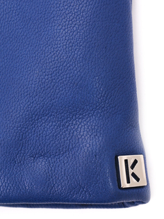 Кожаные перчатки 2AC104 Синий Kenzo