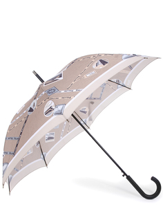 Зонт-трость с принтом Pollini