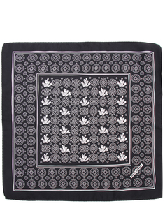 Платок-паше шелковый GV011EG055A Белый,Черный кактус Dolce & Gabbana