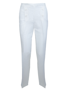 Льняные брюки Р16F0435/0101 Белый Paul&Shark