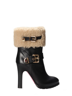 Ботильоны 511/черн. Luciano Padovan