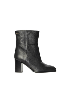 Ботильоны на меху 6191159/черн./олен.к. Bally
