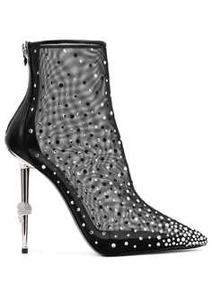 Ботильоны со стразами Philipp Plein