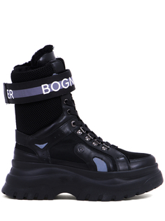 Комбинированные ботинки на меху Bogner
