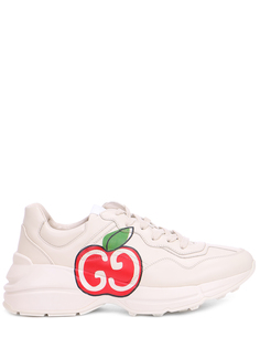 Кроссовки кожаные Rhyton GG 609343 DRW00 9522 Gucci