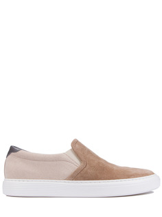 Комбинированные слипоны Brunello Cucinelli