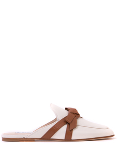 Кожаные мюли с бантом Tod’S