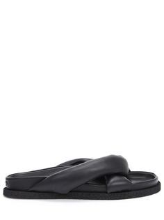 Шлепанцы кожаные FA52MU007L51/99 Kenzo
