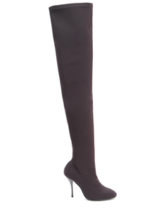 Текстильные ботфорты Shiloh Stuart Weitzman