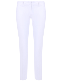 Белые хлопковые брюки Paul&Shark