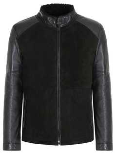 Утепленная куртка из кожи Joop!