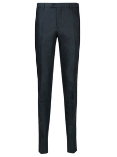 Шерстяные брюки прямого кроя 1P410/9787/ Зеленый,Фиолетовый Etro