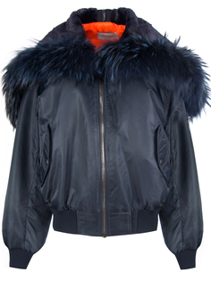 Куртка-бомбер с капюшоном Forte Couture