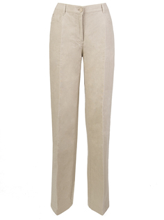 Льняные брюки 03051222/серый Gaultier