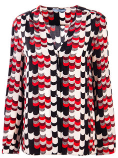 Шелковая блуза Prada