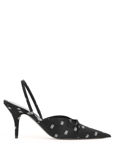 Сатиновые туфли Knife 548174 Balenciaga