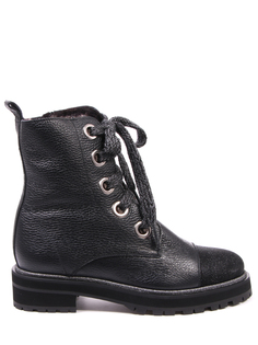 Ботинки кожаные на меху Pertini