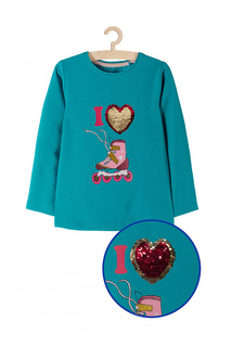 Лонгслив для девочек 5.10.15. 5,10,15