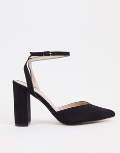 Черные туфли на каблуке Pimkie-Черный цвет