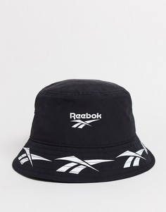 Панама с принтом Reebok-Черный