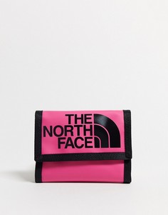 Темно-розовый бумажник The North Face Base Camp